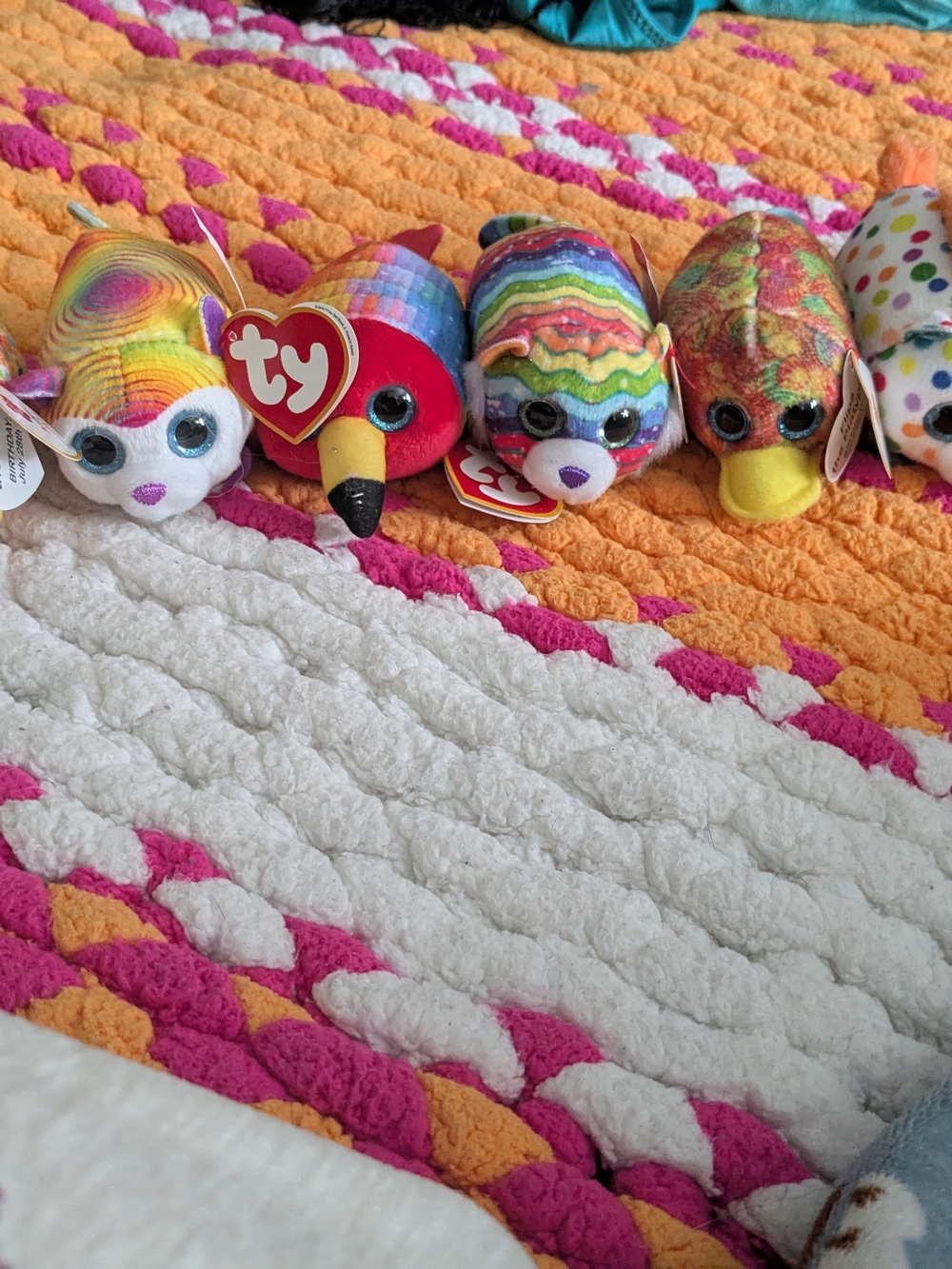 TY Beanie Boos Multicolor Mini Plush Set